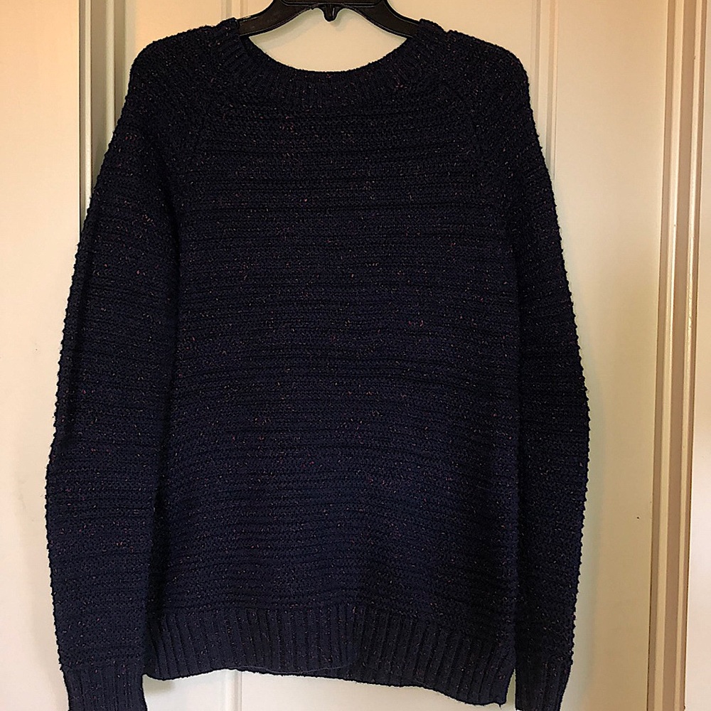 Color-flecked sweater